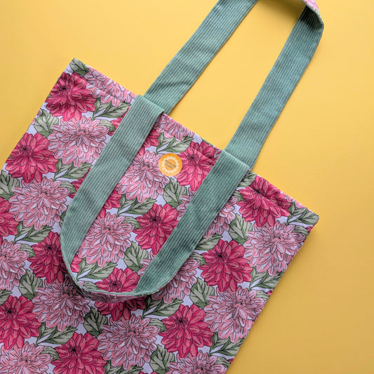 Bloom Mint Green Tote