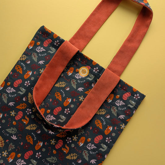 Autumnal Orange Tote
