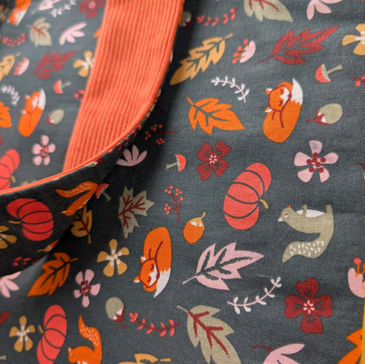 Autumnal Orange Tote