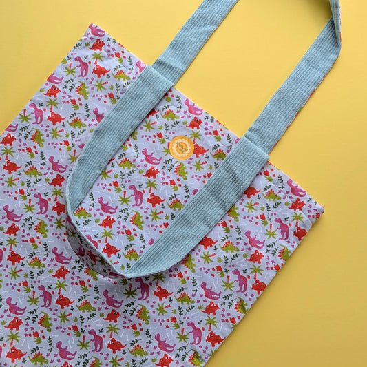 Dinosaur Duck Egg Tote