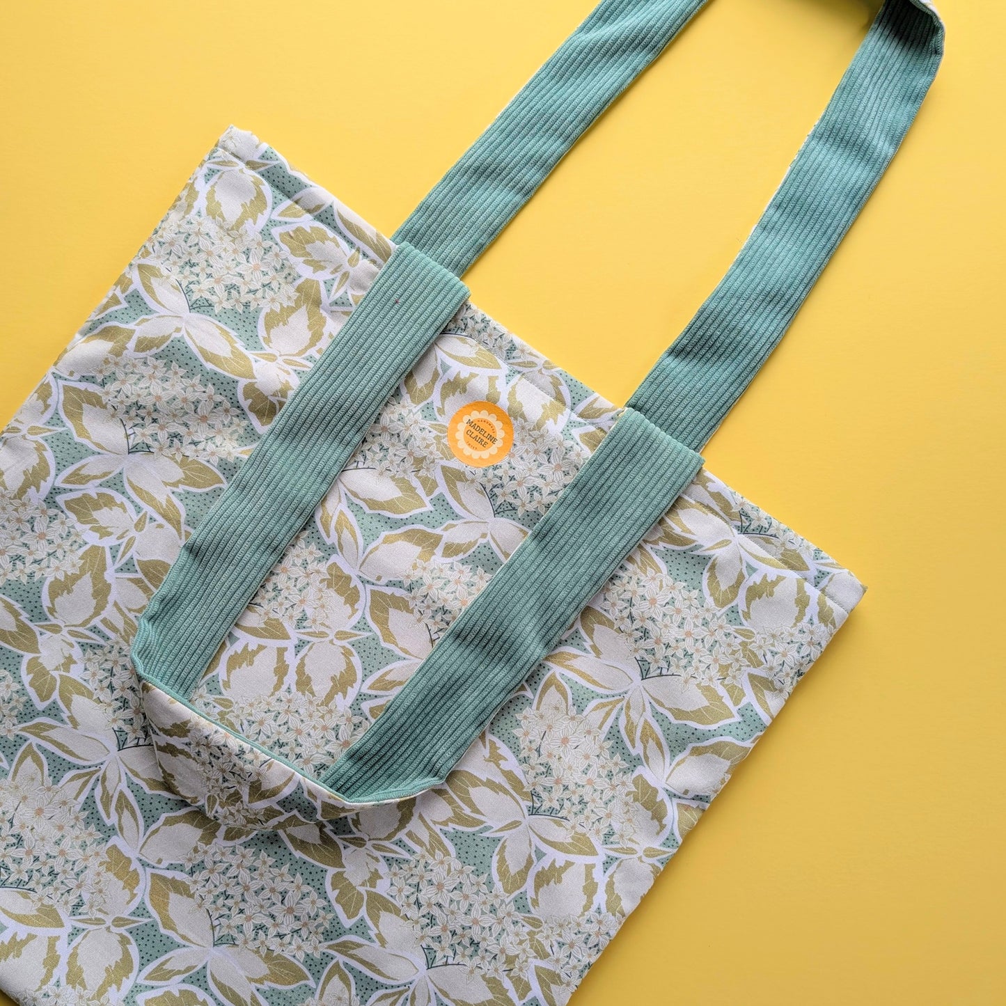 Elderflower Mint Green Tote