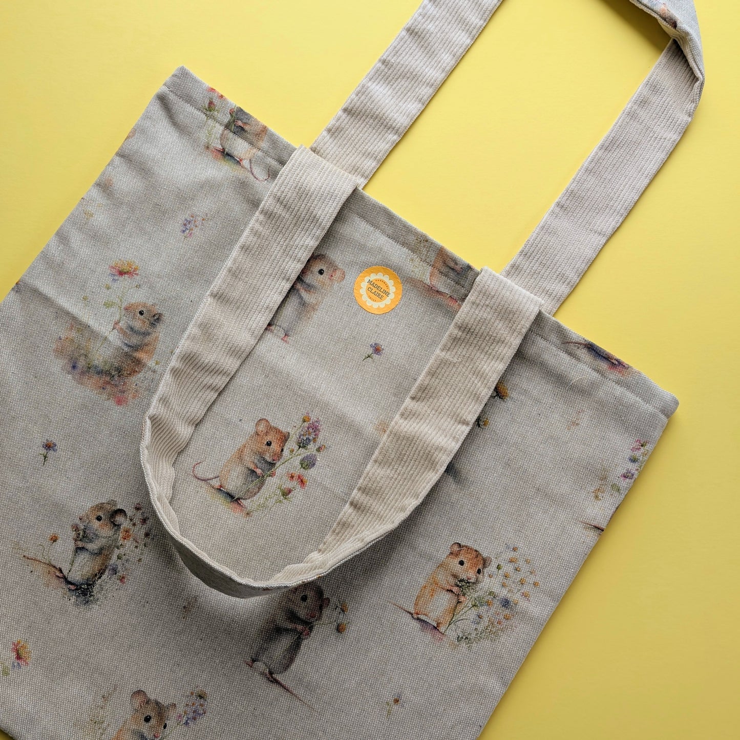 Linen Doormouse Cream Tote