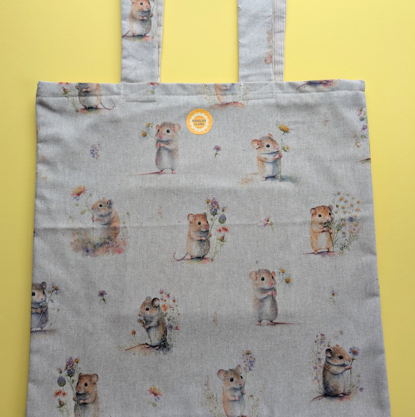 Linen Doormouse Cream Tote