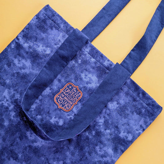 Brighter Stars Navy Tote