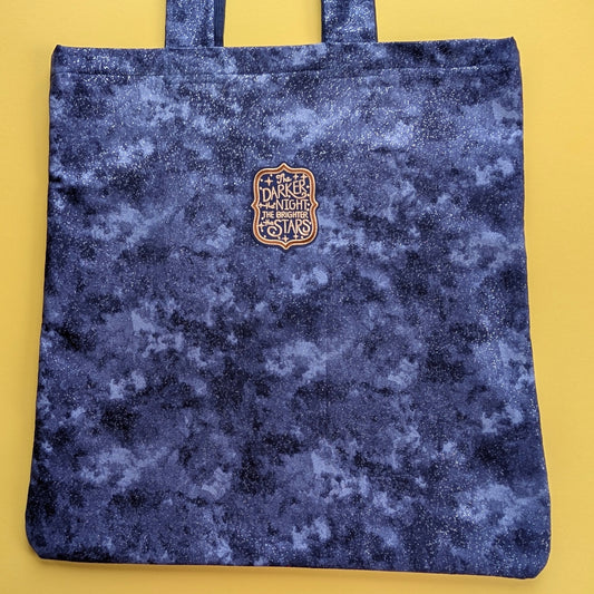 Brighter Stars Navy Tote